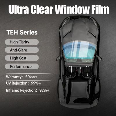 China Nano Ceramic Ultra Clear Window Film TEH Series for sale