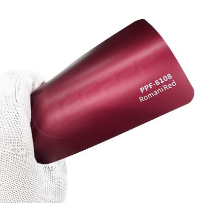 China PPF-6108 Romani Red Color Ppf Film Abrasion-Resistant for sale