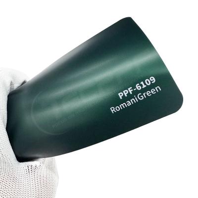 China PPF-6109 Romani Green, 8mil Colour Change Paint Protection Film Te koop