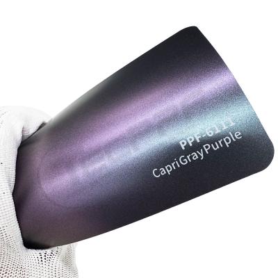 China PPF-6111 Capri Gray Purple car paint film precision-cut for sale