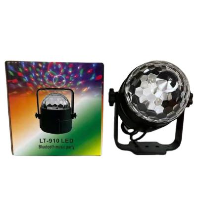 China Hot Sale Hotel Festival Projection Party Lights Disco Strobe Light Crystal Magic Ball Usb Rgb Stage Light With Remote Control for sale