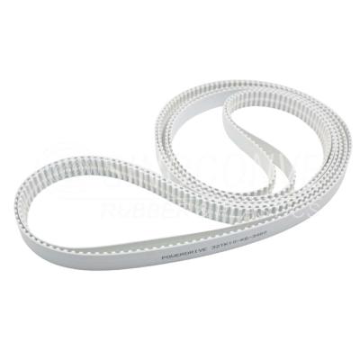 China Professional Manufacturer White PU Timing Belt for sale