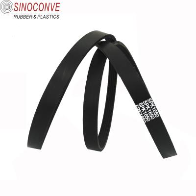 China 8pk2026 Factory Supply Black Color Ribbed Driving PK Belt for sale