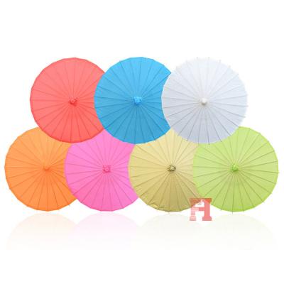 China Ancient People Open Wed Chinese Sun Oil Paper Umbrella Parasol for sale