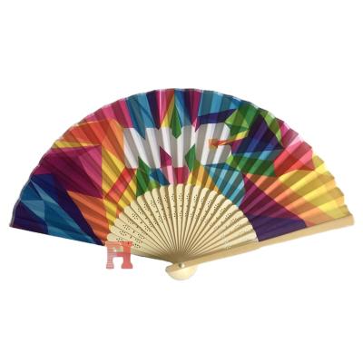 China Wholesale Cheap Colorful Europe Party Wedding Silk Wholesale Asian Stuff Hand Fans for sale