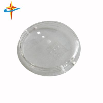 China Hot Selling Good Selling Performance Transparent PC Injection Plastic Cover For Pan for sale