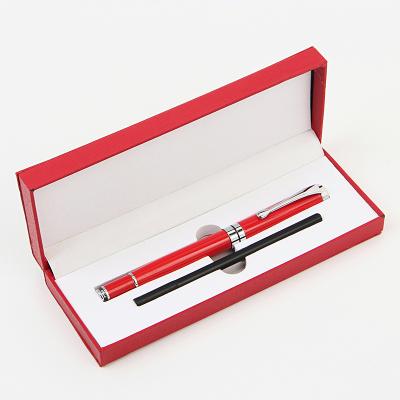 China office & School Pen Luxury Good Price Metal Pen With Box Pen Case Gift Gel Ink Pen Refill Gift With Refill Replacement for sale