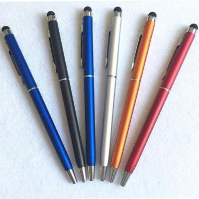 China Printed Ball Pen Low Price Promotional Plastic Ballpoint Pen Making Machine Stylus Pen For iPhone for sale