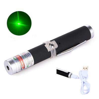 China Mini Laser 303 USB Laser Pointer Pen Red Rechargeable Laser Pen for sale