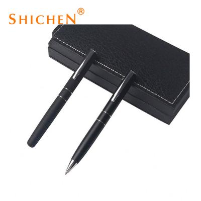 China High-end business gift logo pen china metal tip roller business gift logo pen for office for sale