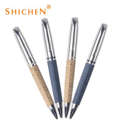 China office & School Pen Manufacturers Customized Pens PU Leather Pen With Custom Logo for sale