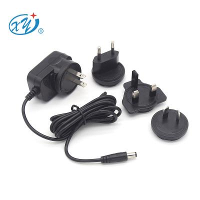 China LED Strip Light Humidifier Set Top Box CCTV Camera Toys International Universal Fan Motor Power Adapter 5v 6v 9v 12v 24v 30v 36v 6w With AC Multi Plugs for sale