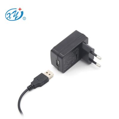 China OEM Factory Usb Power Adapter 230v TUV Gs AC Power Supply 5v 1a 2a For Led Lighting XY12LH-050240H-EW for sale