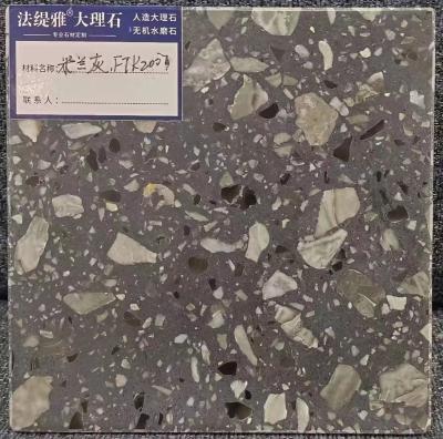 China High Quality Artificial Polished Stone Gray Marble For Floors /Flooring from Lisheng for sale