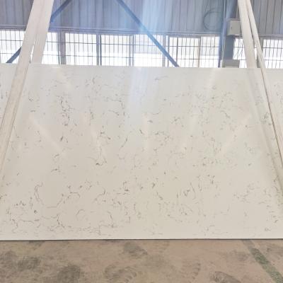 China 2021 New Style Customized Polished Artificial Marble Large Color Slab for sale