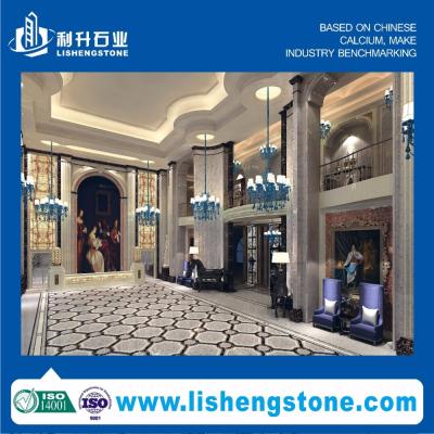 China Expoxy White Terrazzo Artificial Stone Molds Roll Up Landing Ship Artificial Stone Wall Panels for sale