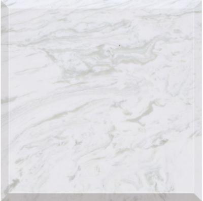 China Polished Artificial Quartz Calacatta Stone Tile For Countertop for sale