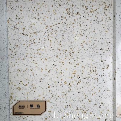 China Hot Sale China Muti-colors White Marble Faux Granite Countertops Prices In India LS-Q for sale