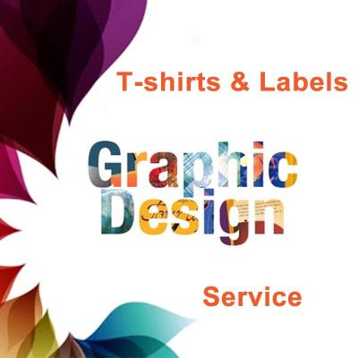 China Custom Logo Graphic Designing Service for T-shirts and Labels DS001 for sale