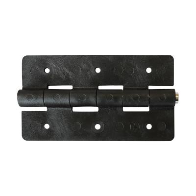 China Modern Premium Door Hinge OEM Factories Replacement Parts For Portable Toilet PA Metal Door Hinges Corner Black for sale