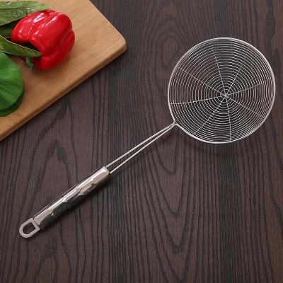 China Sustainable New Design Stainless Steel Strainer With Hexagonal Handle Stainless Steel Food Strainer Structure for sale