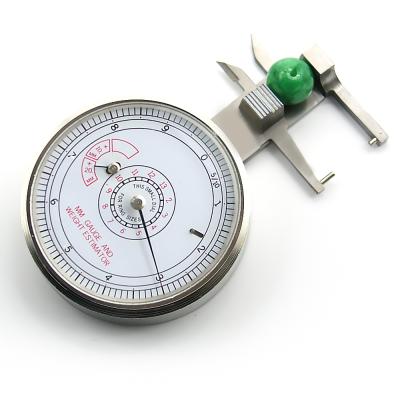 China More Accuracy 0.01mm Professional Premium Scale Division Handheld Log Used Gem Gauge Gemological Instrument 9cm*6cm*1.5cm for sale