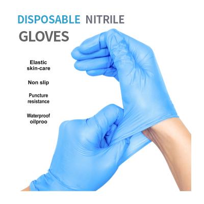 China Nursing Disposable Powder Examination Rubber Gloves Band Latex Non Wash Free Medical Plastic Nitriles Dish Manufacturing Factory for sale