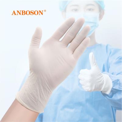 China Anboson Guantes De Nitrilo Caja Nursing Textured Gloves Black Mix Nitrile Prices Powder Free Disposable Hand Blue Nitrile Gloves for sale