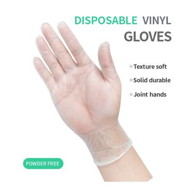 China Box 100Pcs Pink Kids Mechanic Disposable Thin Clear Hybrid Blue Vinyl Medical Use Plastic Vinyl Sterile Nursing Gloves Microfiber Long for sale