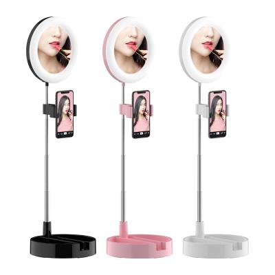 China Fast Delivery Time Hot Beauty Makeup Phone 18 Led Ring Light Selfie Led Circle Ring Light for sale