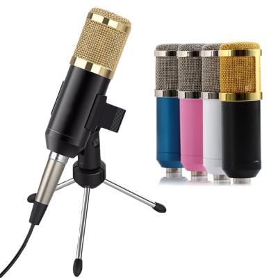 China Affordable professional shotgun microphone microphones with tripod stand kits can be used in internet broadcasting, recording studios, etc. for sale