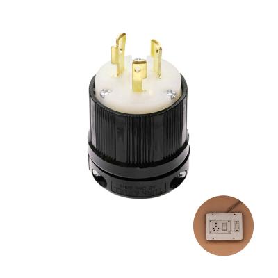 China Taiwan Industrial NEMA 18-20P 20A 480V Locking Socket For Turkish Coffee Maker for sale