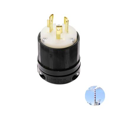 China Best Sellers Industrial NEMA 18-20P 20A 480V Rewireable Socket For Coffee Maker for sale