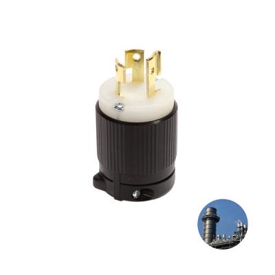 China Taiwan Product Industrial NEMA L6-15 15A 250v Locking Socket For Clothing Machinery for sale