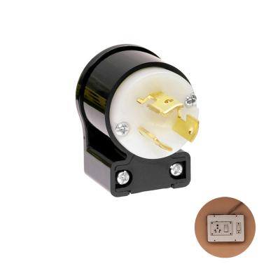 China Electr. lock socket Taiwan NEMA L6-15p 15A 250V Residential/General Purpose for Breakfast Maker for sale