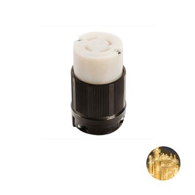 China Industrial high quality NEMA L16-30C 30A 480V lock connector for washing machine for sale