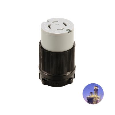 China NEMA L15-30C 30A 250V Industrial Certified Lock Connector For Electric Power Tool for sale