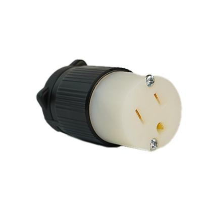 China NEMA 5-15C 15A 125V Industrial Assembly Connector for sale