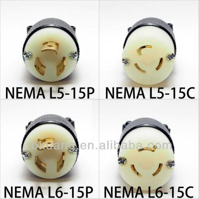 China NEMA Industrial Twist Lock 15A Plug for sale