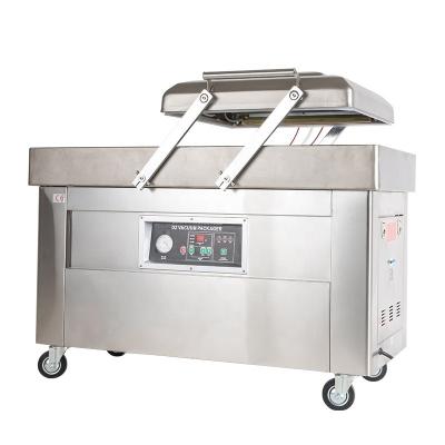 China Hotel Four Double Chambers Bars Vegetable Liquids Meat Vacuum Sealing Equipment For Shops Restaurant for sale