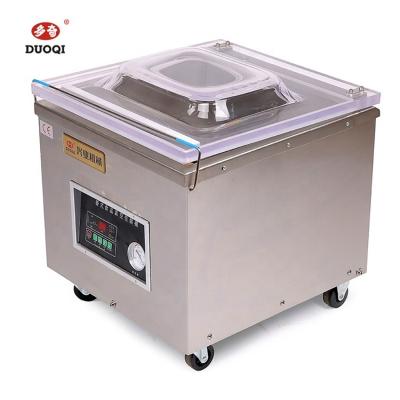 China Food DUOQI DZ-450 Type Single Chamber Vacuum Seafood Food Small Desktop Packing Machine for sale