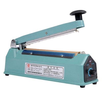 China DUOQI SF-200I Food Manual Control Hand Seal Garnishing Machine Portable Handheld Iron Pulse Heat Sealer for sale