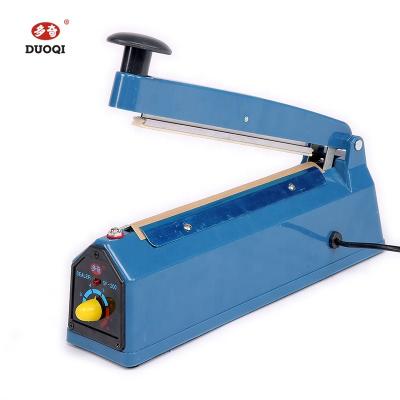 China Food DUOQI SF-200P Portable Manual Impulse Sealers Semi-automatic Handheld Plastic Bag Heat Sealing Sealing Machine for sale