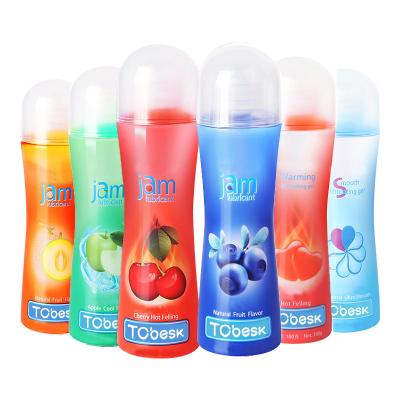 China 100 ml Body Safe smeermiddelen Fruitige eetbare smaakvolle smeermiddelen Gemakkelijk te reinigen Te koop