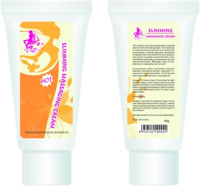 China 100ml Weight Loss Gel Waist Cellulite Massage Slimming Fat Burning Massaging Cream for sale