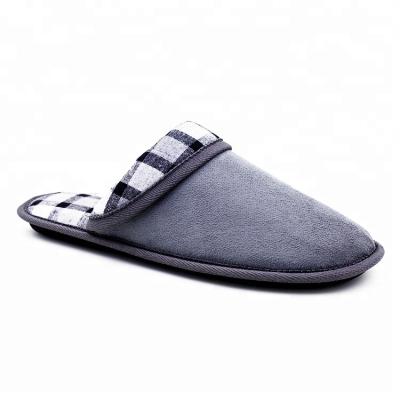 China Winter Lightweight Mens Cable Wool Knit Morning Sleeper Slippers for sale