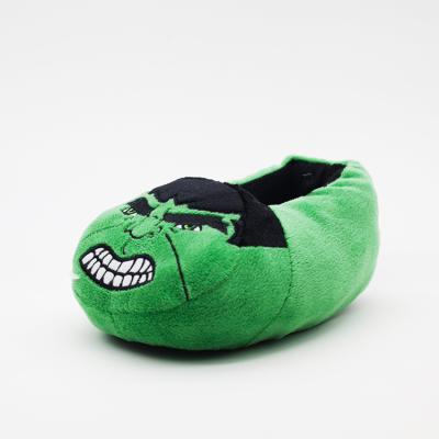 China Kids Cute Novelty Carcass Face Carcass Face Cute Indoor Slippers for sale