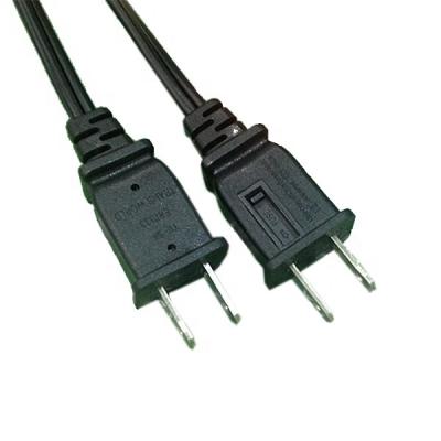 China Home Appliance USA Polarized Fused Plug Power Cord For Fan With SPT-2 / SPT-2-R for sale