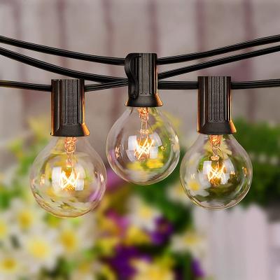 China Shaped String Light G40 E12 Customized Waterproof Outdoor Christmas Halloween Patio LED String Lights for sale