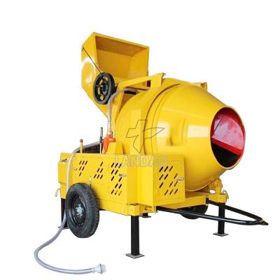 China JZR350 350L Diesel Engine Concrete Pump Reversing Drum Towable Mobile for sale